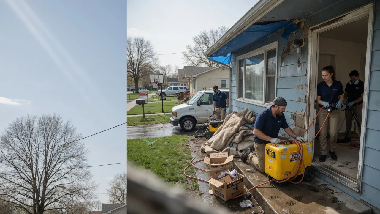 Basement Flood Cleanup in Arena, WI near me